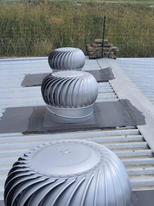  High Quality Stainless Steel Roof Ventilator No Power Round Anti-Rust Anti-Corrosive Adjustable Air Vent Ventilating Fan for Factory