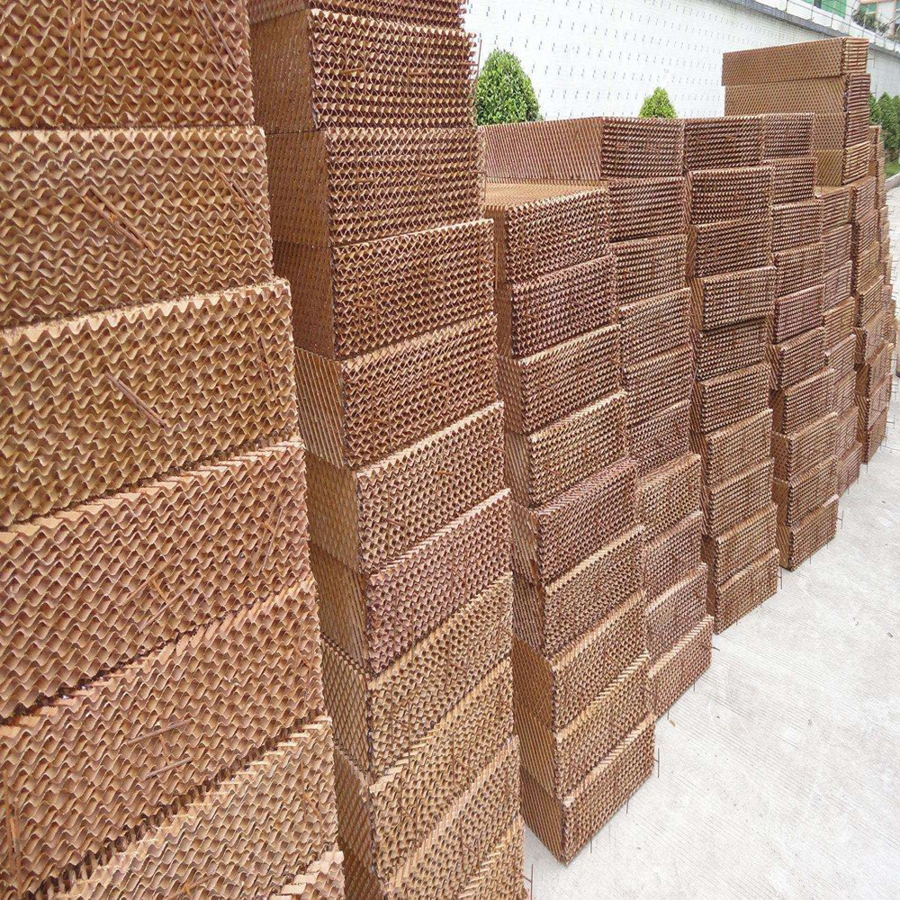 Brown Paper Cooling Pad For Greenhouse Cooling System