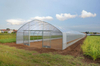 Solar Greenhouse with Soil Back Wall for Winter Vegetables Growing/Gardening Planting